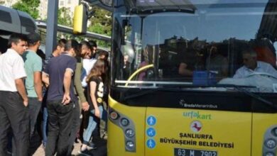 Urfa'da Otobüsler yarın ücretsiz