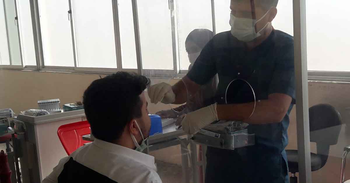 Şanlıurfa'da PRC Testi Yoğunluğu 1 Şanlıurfa'da PRC Testi Yoğunluğu