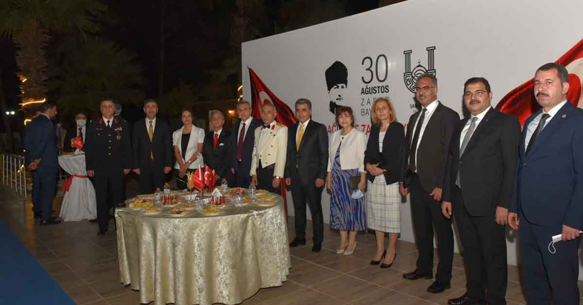 Urfa'da 30 Ağustos Zafer Bayramı Resepsiyonu Verildi