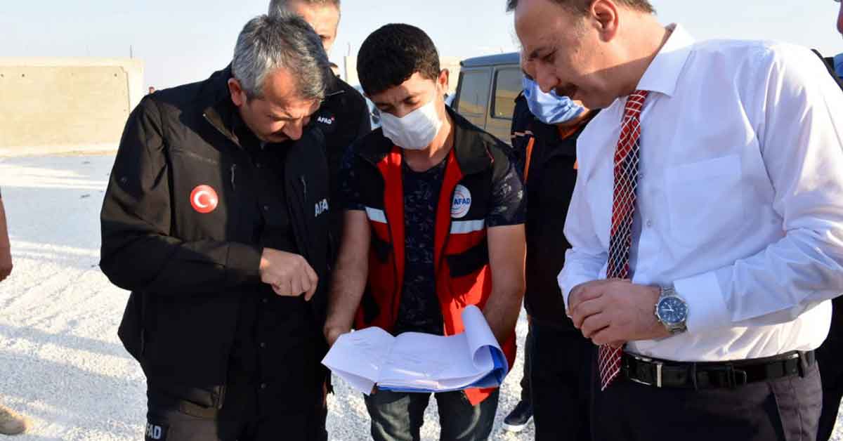 AFAD Başkanı Sezer, Barış Pınarı Bölgesinde
