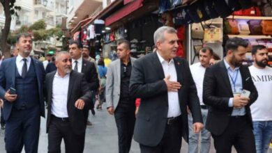 Başkan Beyazgül'den İzmir'den Esnaf Ve STK Ziyaretleri