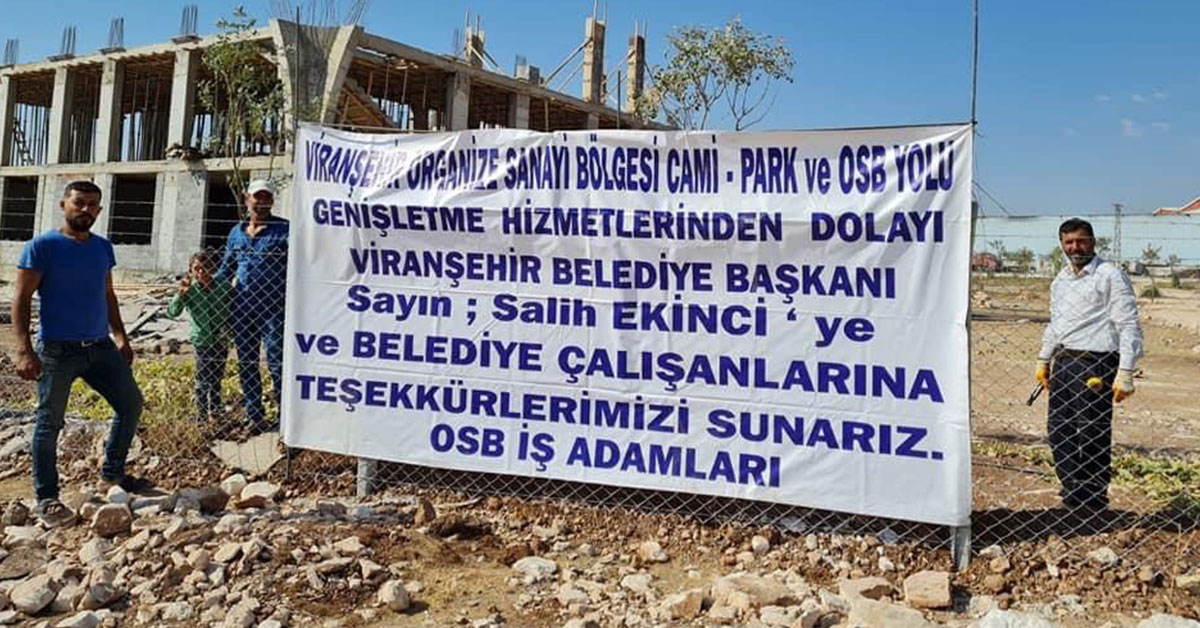 Viranşehir OSB İş İnsanlarından Ekinci’ye Teşekkür 1 ekinci osb