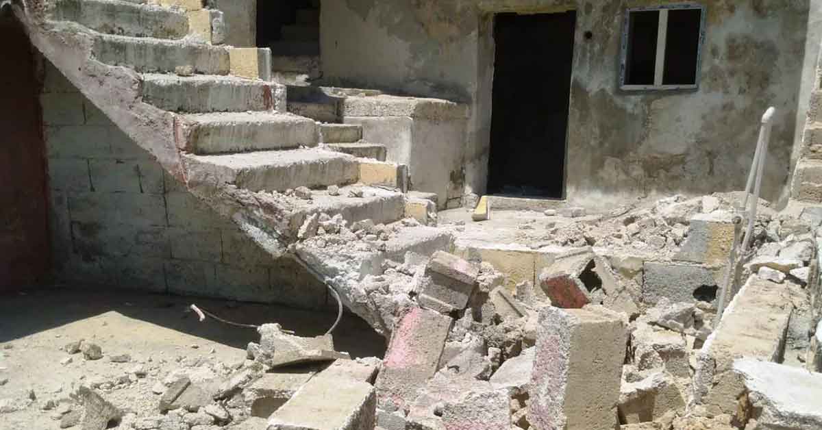 Eyyübiye'de Madde Bağımlıları Evi Harabeye Çevirdi 1 Eyyübiye'de Madde Bağımlıları Evi Harabeye Çevirdi