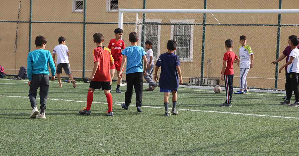 Haliliye'de Semt Sahaları, Gençlerin Yeni Spor Adresi