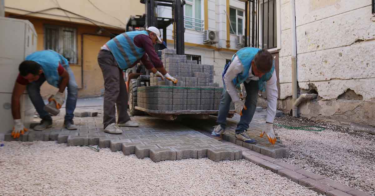 Haliliye Belediyesinden yol çalışması