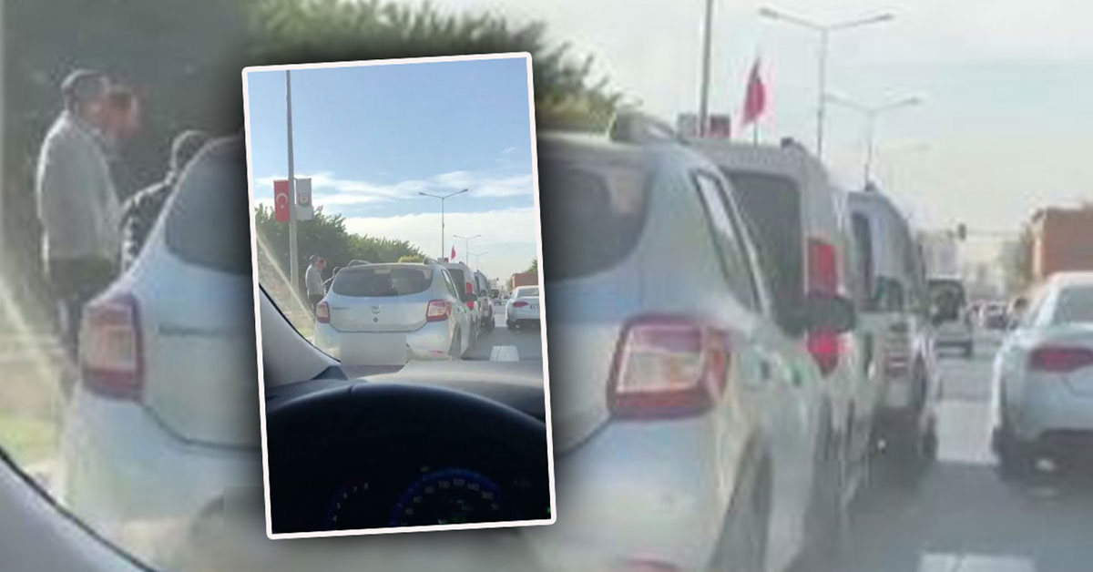 Urfa'da Kaza! 3 Araç Birbirine Girdi 1 kaza urfa 4