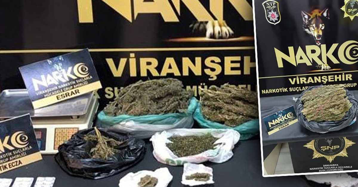Viranşehir’de 12 ‘Torbacı’ Tutuklandı! 1 narkotik urfa