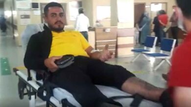 Urfa'da Motosiklet Takla Attı, Sürücü Yaralandı