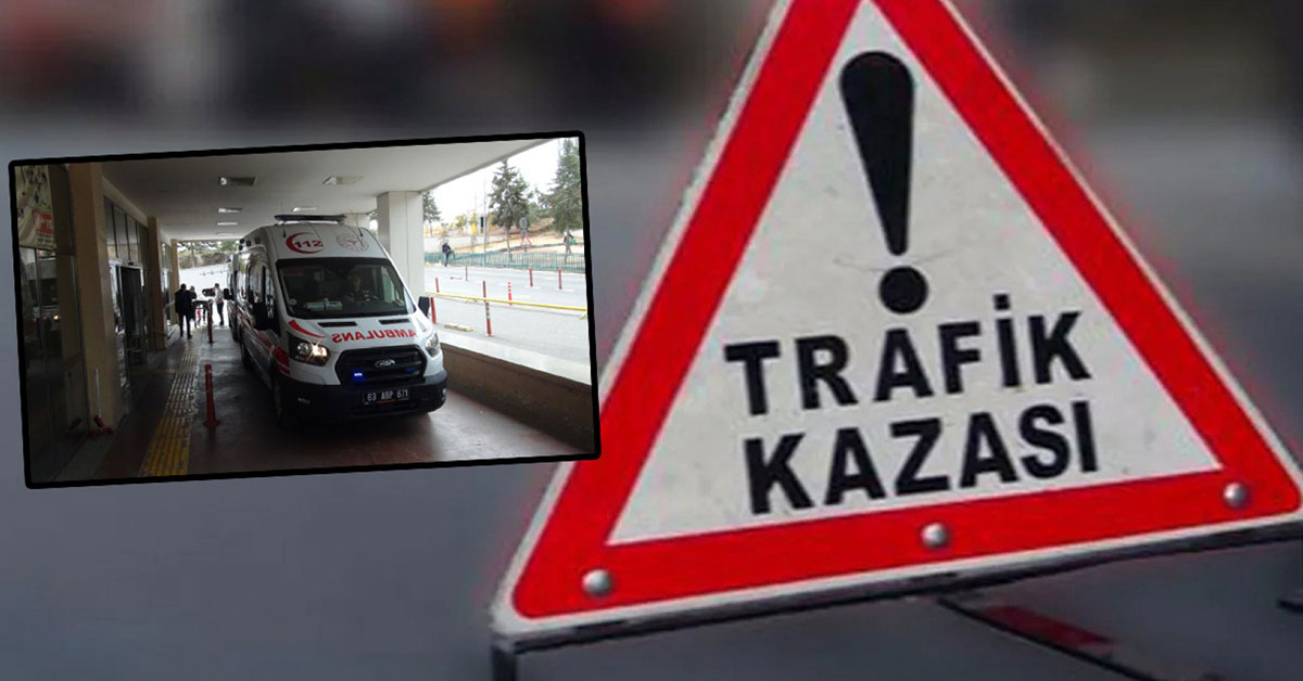 Şanlıurfa'da Motosikletle Pikap Çarpıştı 1 urfa kaza 1