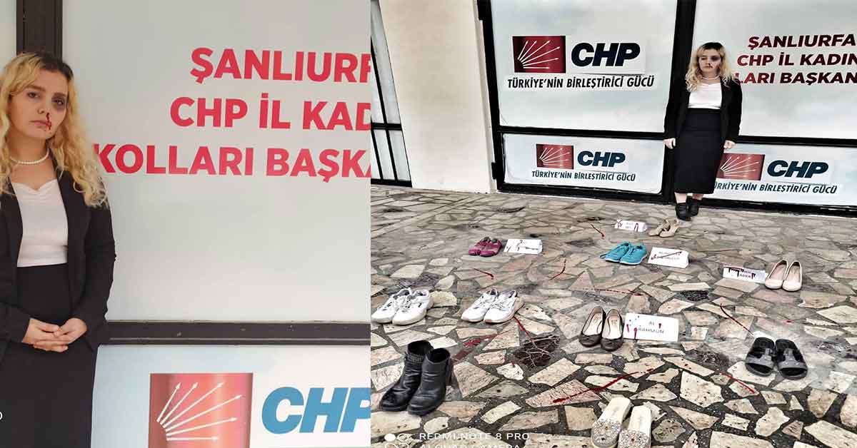 CHP’den Urfa’da Kadın Yönelik Şiddete Hayır Etkinliği