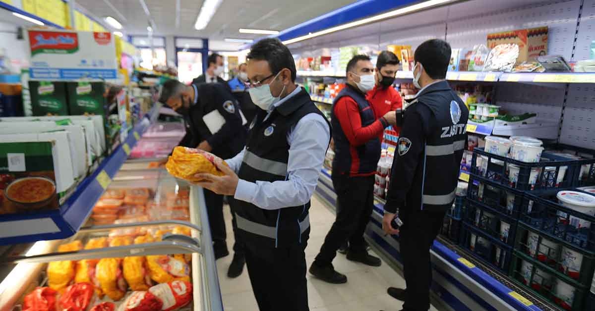 Haliliye Belediyesinden Zincir Marketlere Denetim 1 Haliliye Belediyesinden Zincir Marketlere Denetim