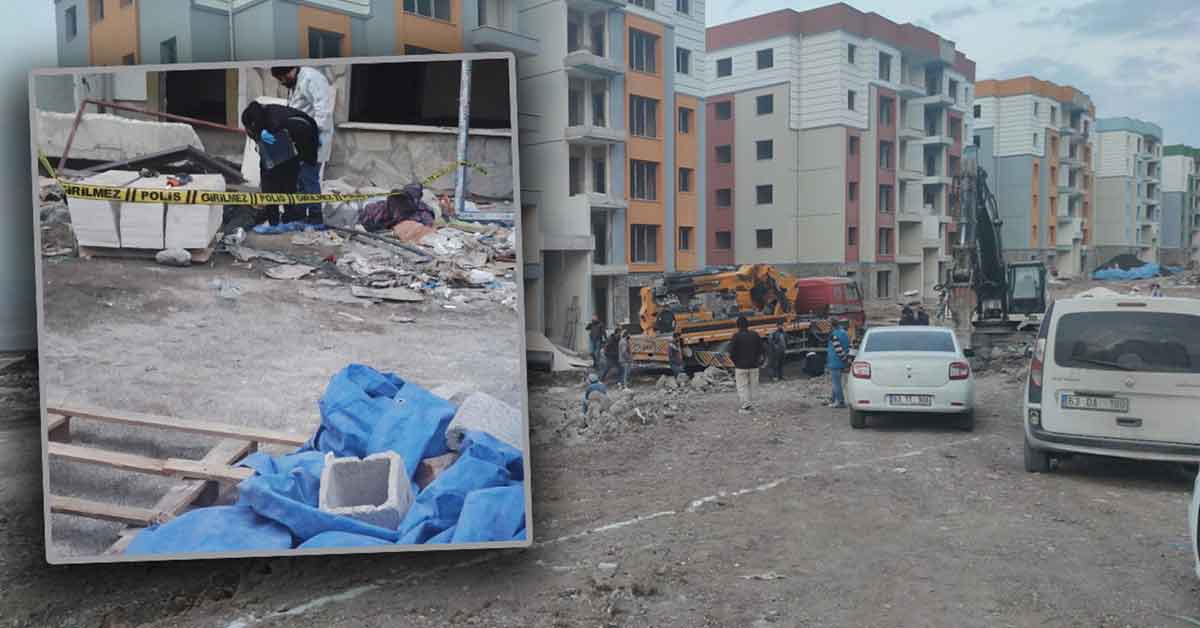 Urfa'da feci iş kazası 5. kattan düştü