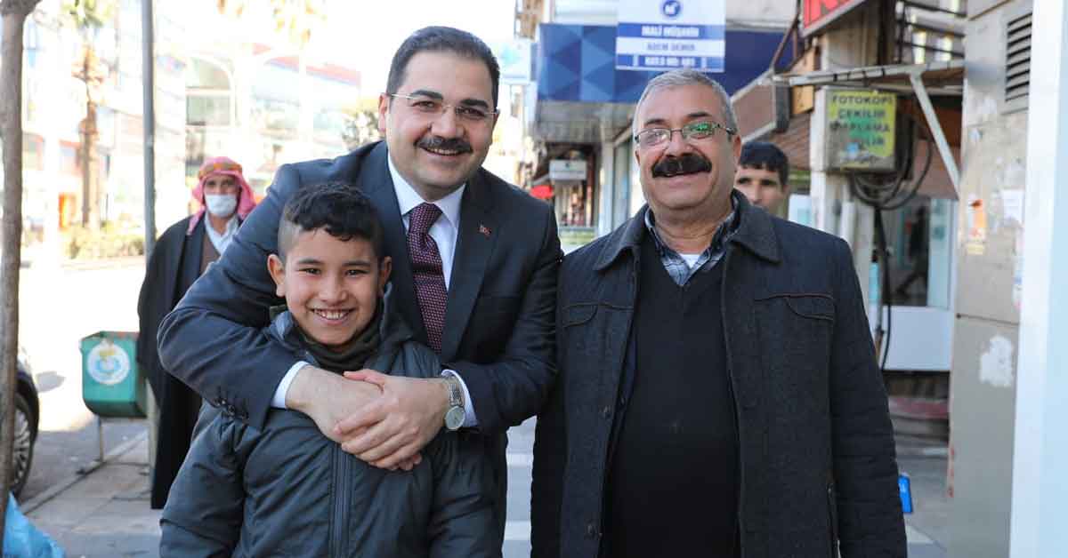 Başkan Canpolat'tan Esnaf Ve Vatandaş Gezisi
