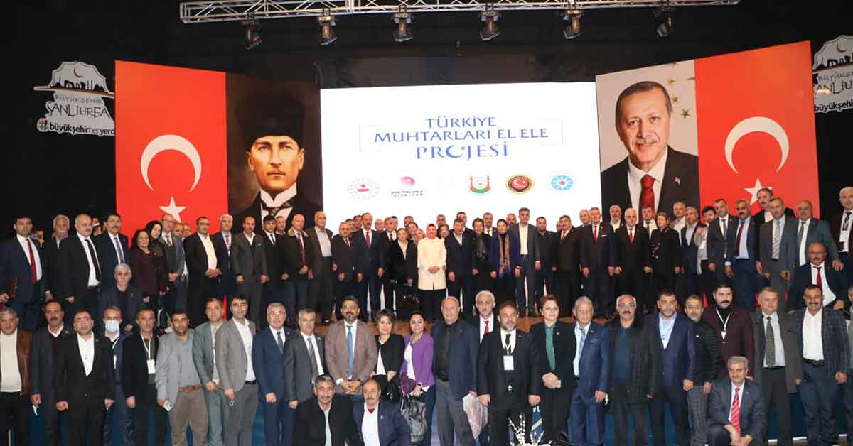Türkiye Muhtarları El Ele Projesi Şanlıurfa’da