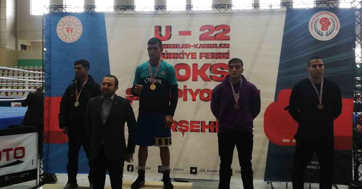Urfalı Boksör Türkiye Şampiyonu oldu