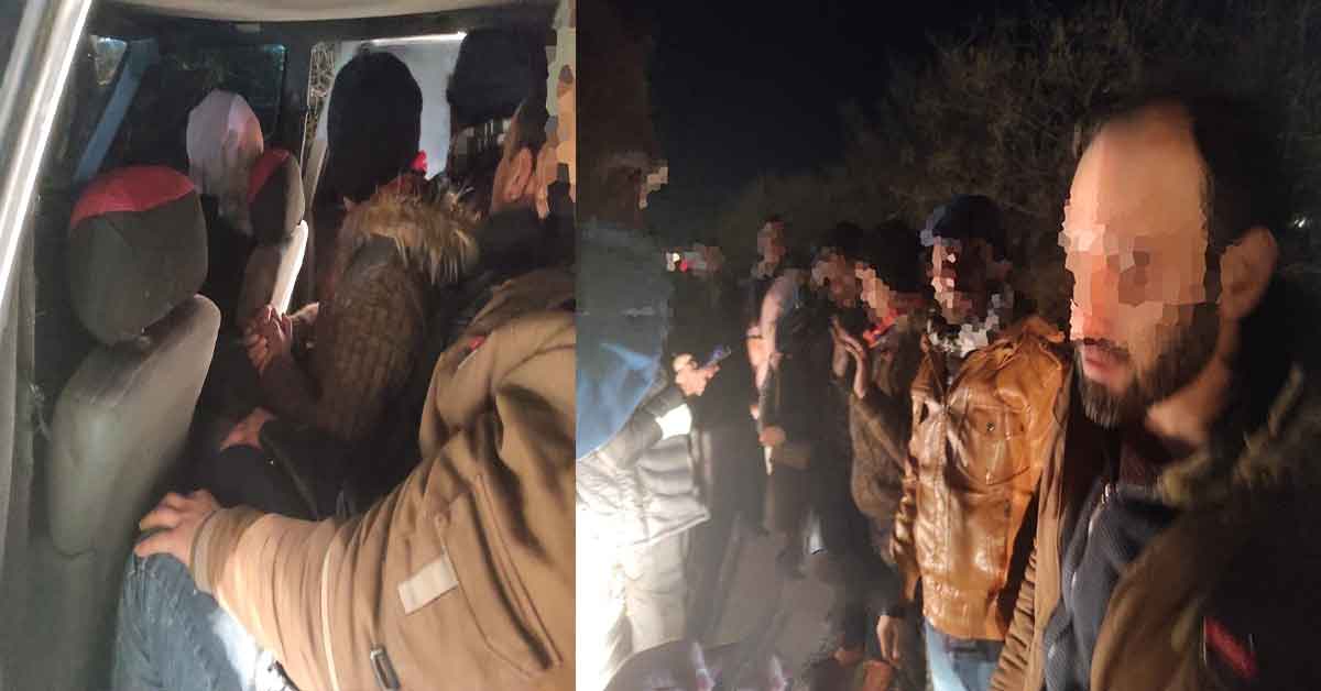 Şanlıurfa'da Göçmen operasyonu