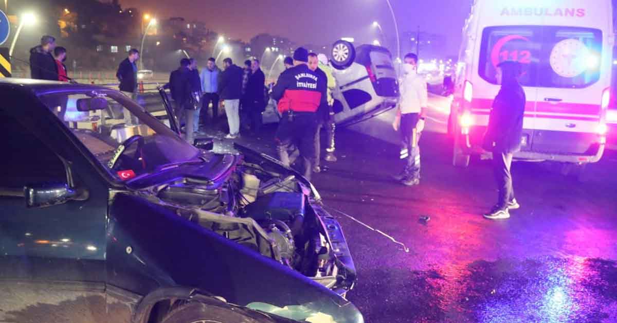 Karaköprü’de akşam saatlerinde iki aracın çarpışması sonucu meydana gelen kazada iki kişi yaralandı.