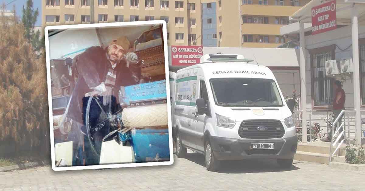 Urfa'da Yüksekten düşen işçi hayatını kaybetti