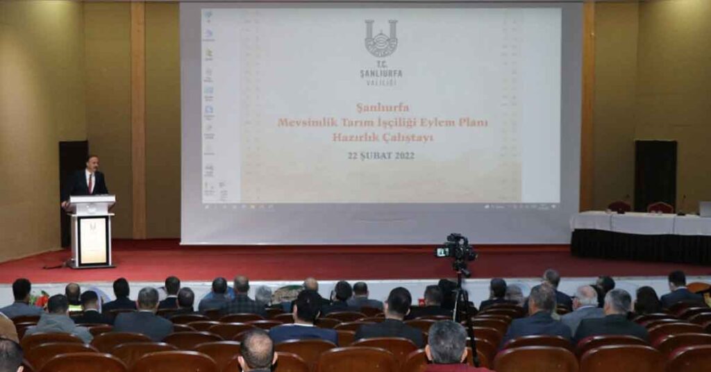 Valilikten Urfalı Mevsimlik Tarım İşçilerine Haber 1 tarim iscileri