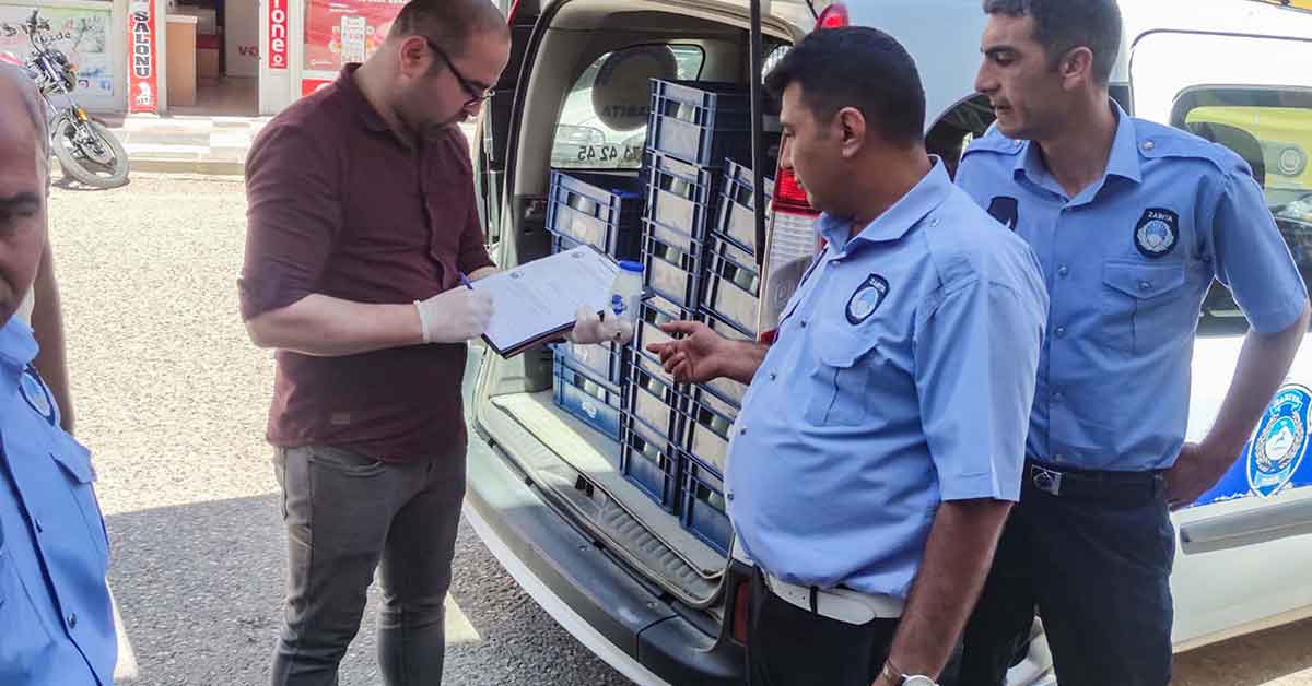 Ceylanpınar’da Tarihi Geçmiş Gıdalar İmha Edildi
