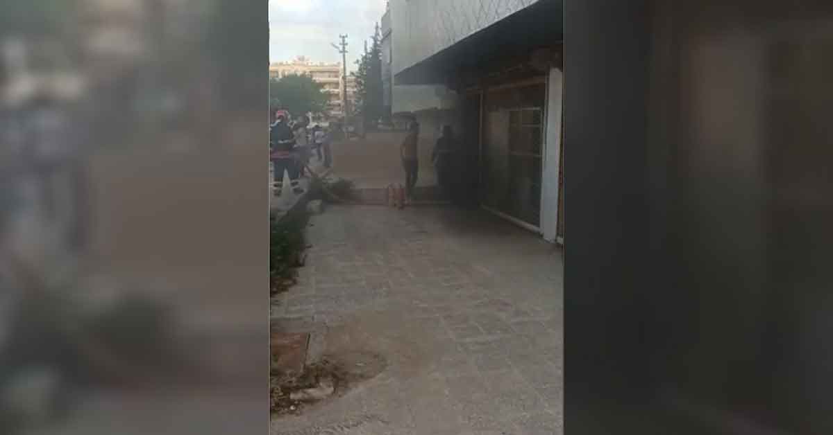 Urfa'da çocukların oyunu iş yerinde yangına neden oldu! 1 cocuklarin oyunu is yerinde yangina neden oldu
