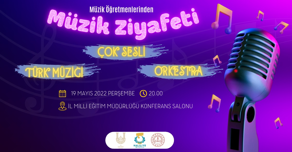 Haliliye'de Müzik Ziyafeti Etkinliği 1 Haliliye'de Müzik Ziyafeti Etkinliği
