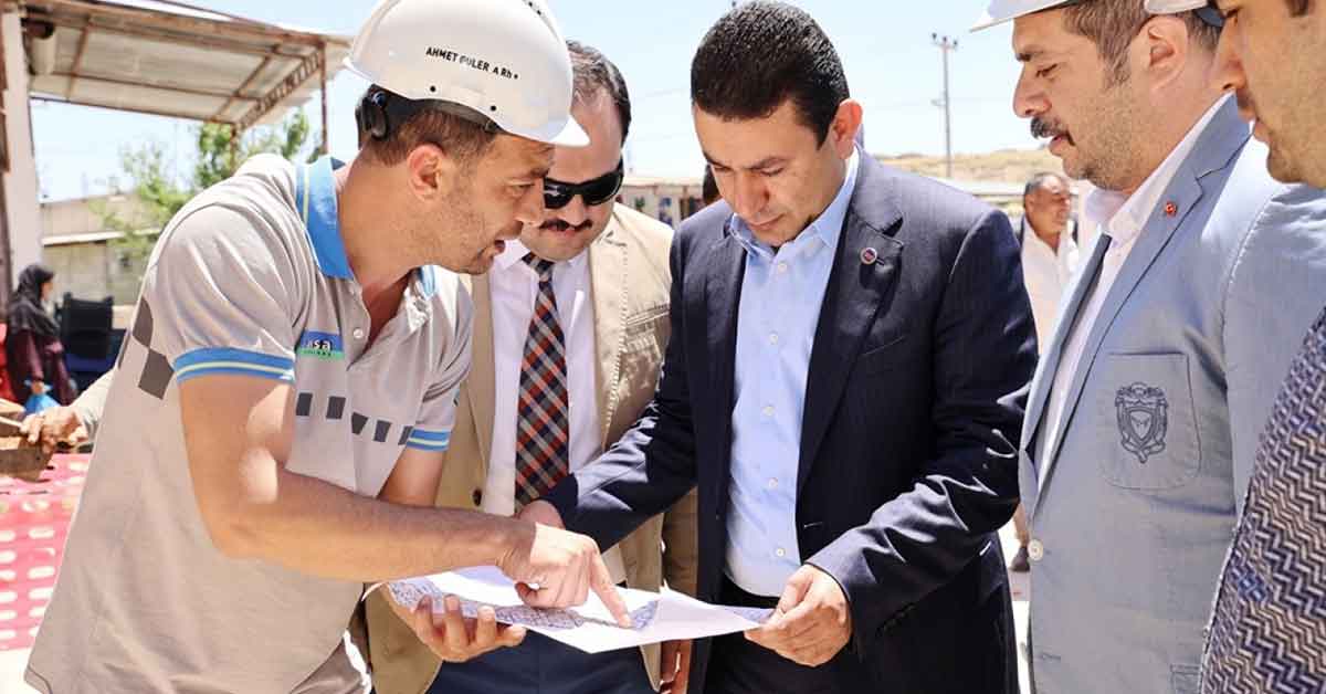Harran’da doğalgaz için ilk kazma vuruldu 1 Harran’da doğalgaz için ilk kazma vuruldu