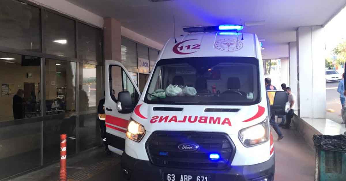 Urfa'da metrelerce yükseklikten yere düştü!