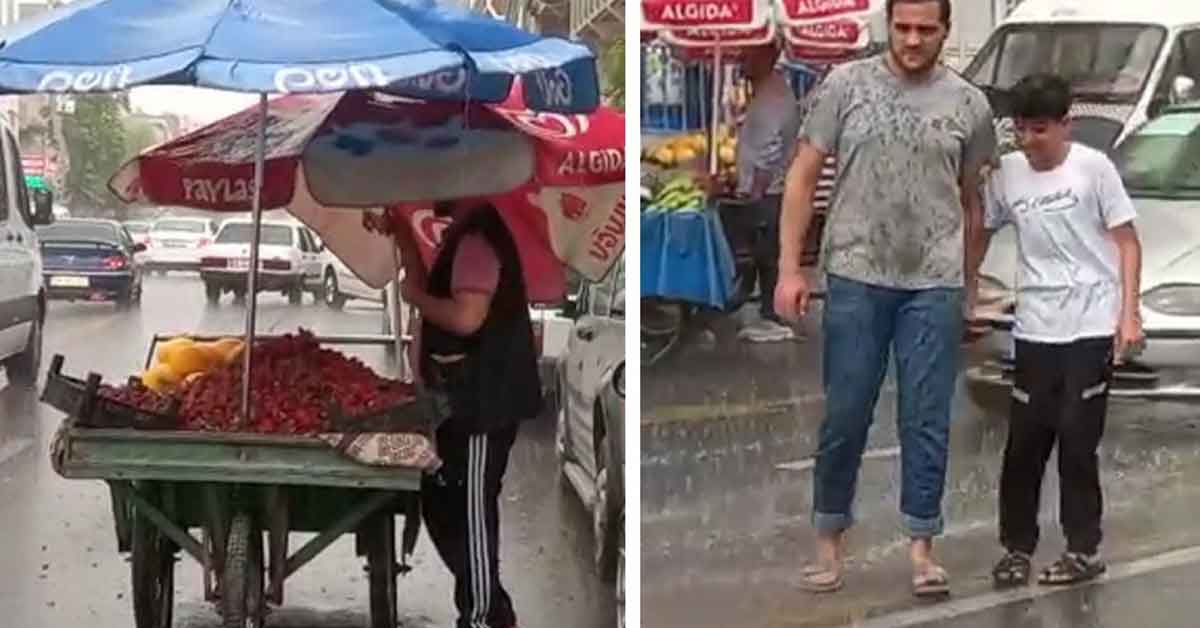 Şanlıurfa'da bu mevsimde beklenmeyen yağmur!