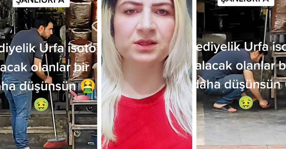 TikTok'ta gündem oldu! Urfa isotu 'yerlerde' 1 TikTok'ta gündem oldu! Urfa isotu 'yerlerde'