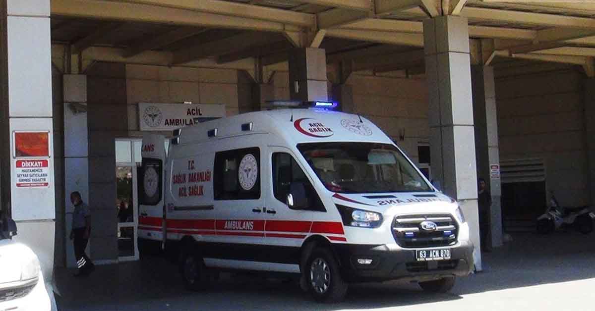Urfa'da tarlada feci kaza