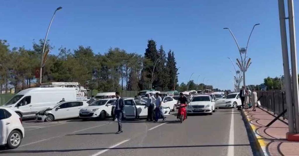 Şanlıurfa'da Zincirleme Kaza! 7 Araç Kazaya Karıştı 1 zincirleme kaza