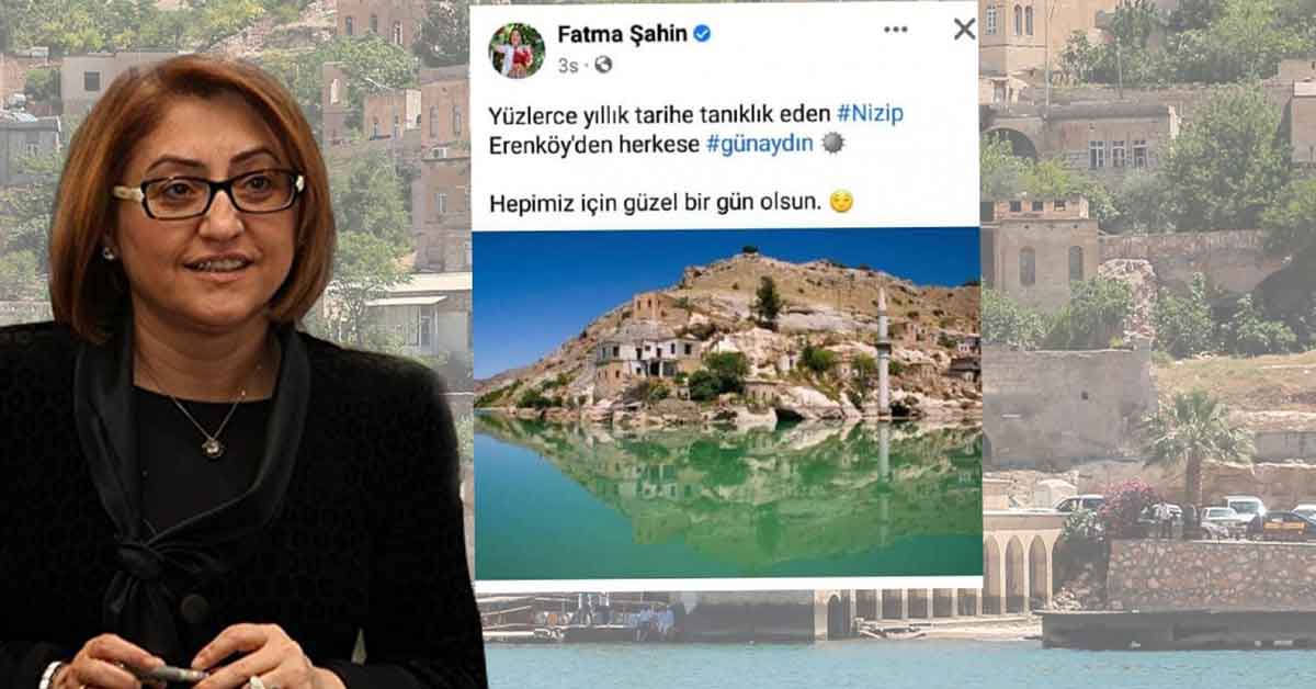 Fatma Şahin Halfeti'yi Gaziantep'e mal etti!