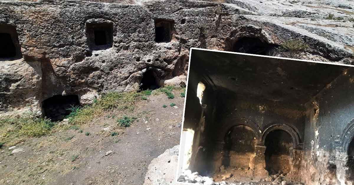 Urfa'da dünyanın ilk manastırında utandıran manzara