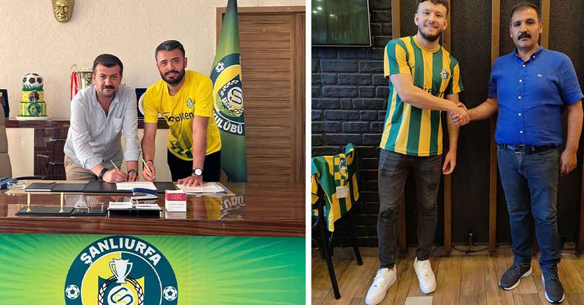 Şanlıurfaspor’da 2 transfer birden 1 Şanlıurfaspor’da 2 transfer birden