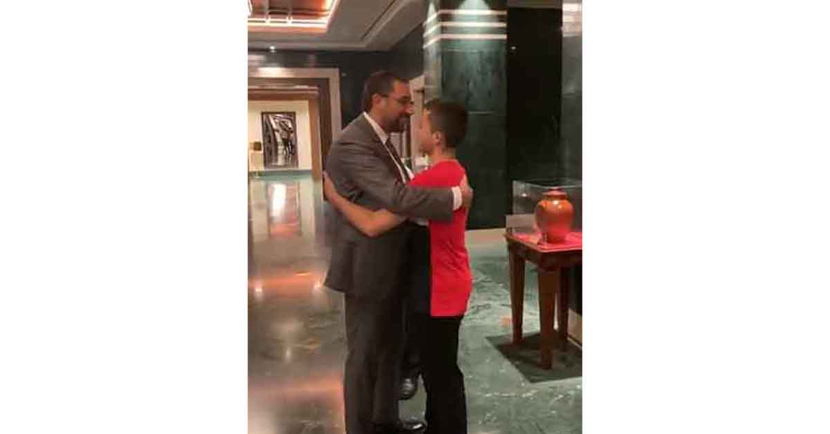 Suriyeli Ahmet, Cumhurbaşkanlığı Külliyesi'nde