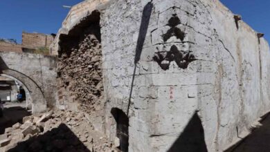 Urfa'da 300 yıllık hamamda çökme! Belediyeden açıklama