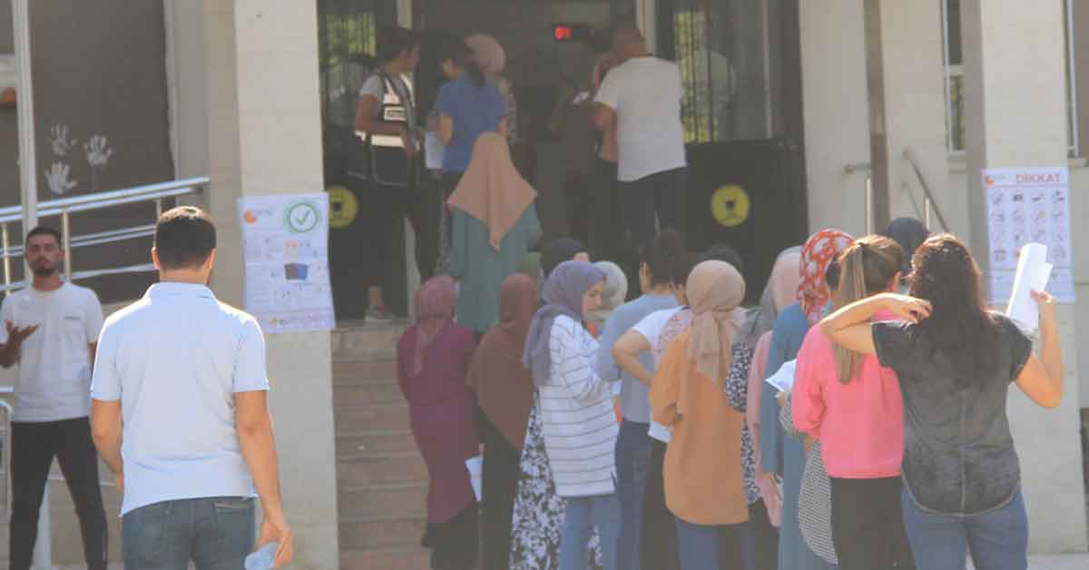 Urfa’da KPSS heyecanı başladı!