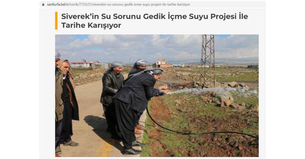 Tanal, Arapların Urfa'ya Verdiği 5 Milyon Dolar Çöpe Gitti 2 su siverek