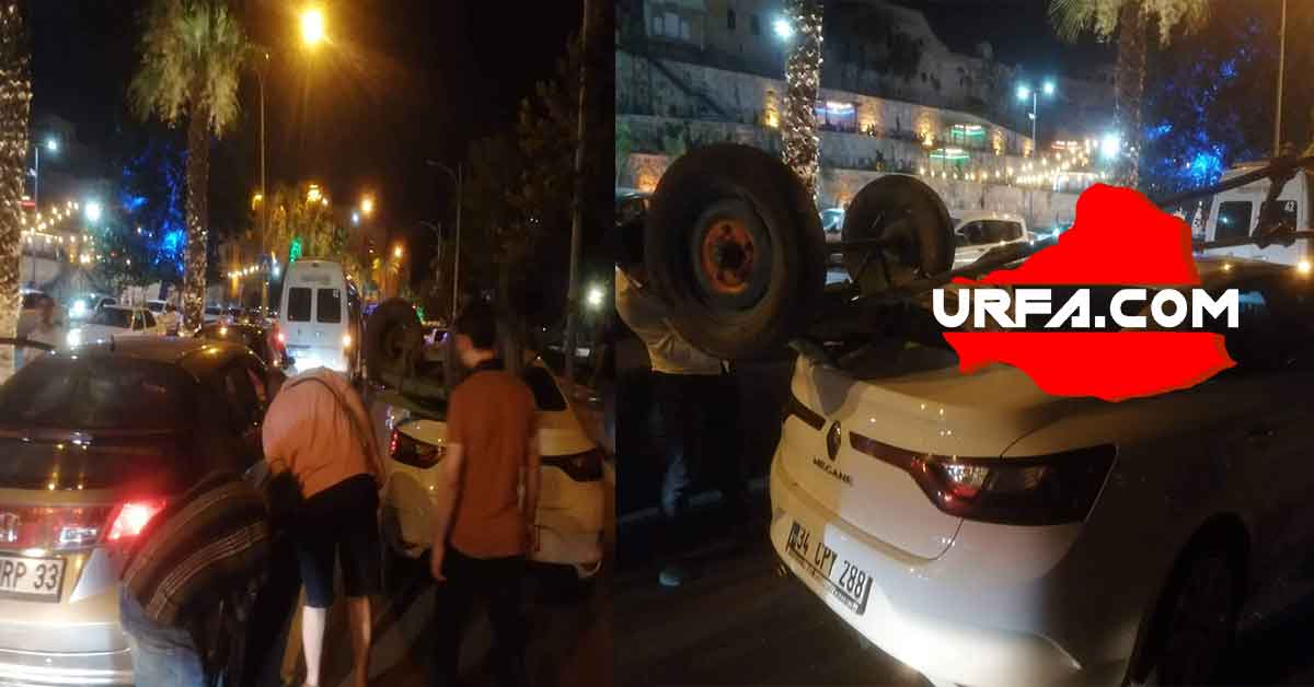 Şanlıurfa'da At Arabasıyla trafik kazası