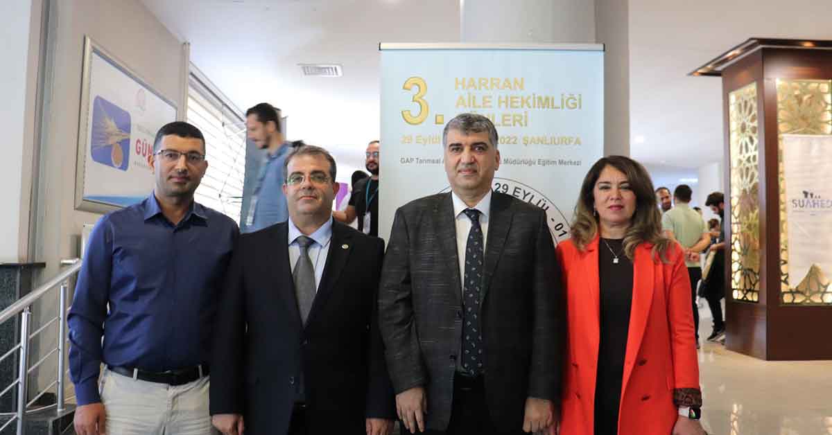 Urfa’da 3. Harran Aile Hekimliği Günleri Kongresi Başladı 1 Urfa’da 3. Harran Aile Hekimliği Günleri Kongresi Başladı