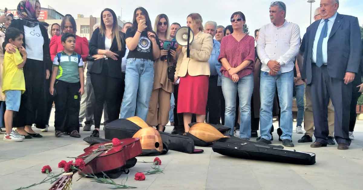 Öldürülen müzisyen Urfa’da unutulmadı