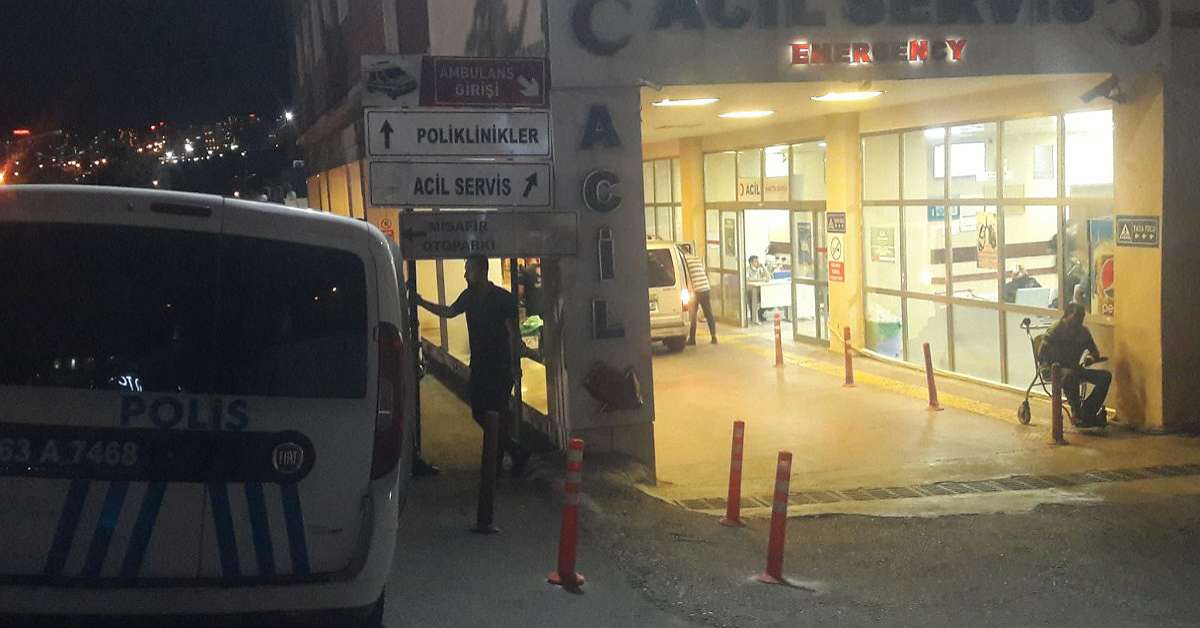 otogar yolunda kaza yarali var