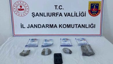 Şanlıurfa'da ortak uyuşturucu çalışmasında 2 kişi yakalandı