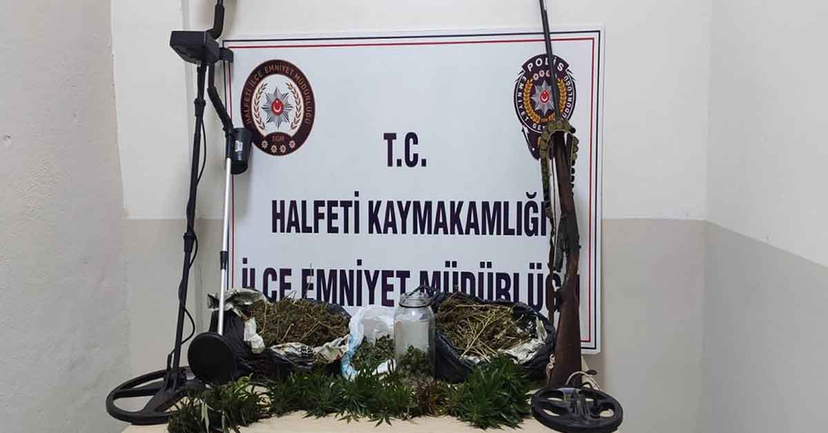 Halfeti’de iki eve uyuşturucu operasyonu 1 Halfeti’de iki eve uyuşturucu operasyonu