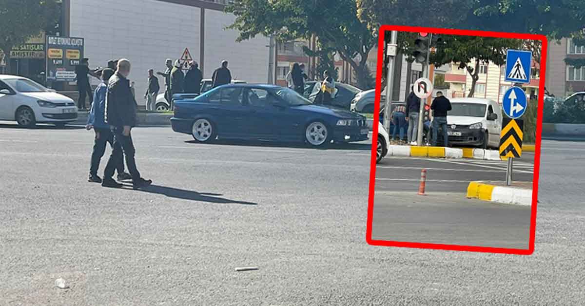 Şanlıurfa'da maddi hasarlı kaza! 1 Şanlıurfa'da maddi hasarlı kaza!