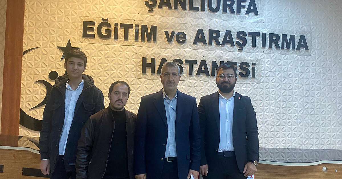 Urfa Saadet'ten hastalara ziyaret 1 urfa saadet