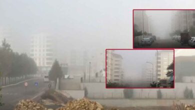 Urfa’da sabah saatlerinde yoğun sis etkili oldu