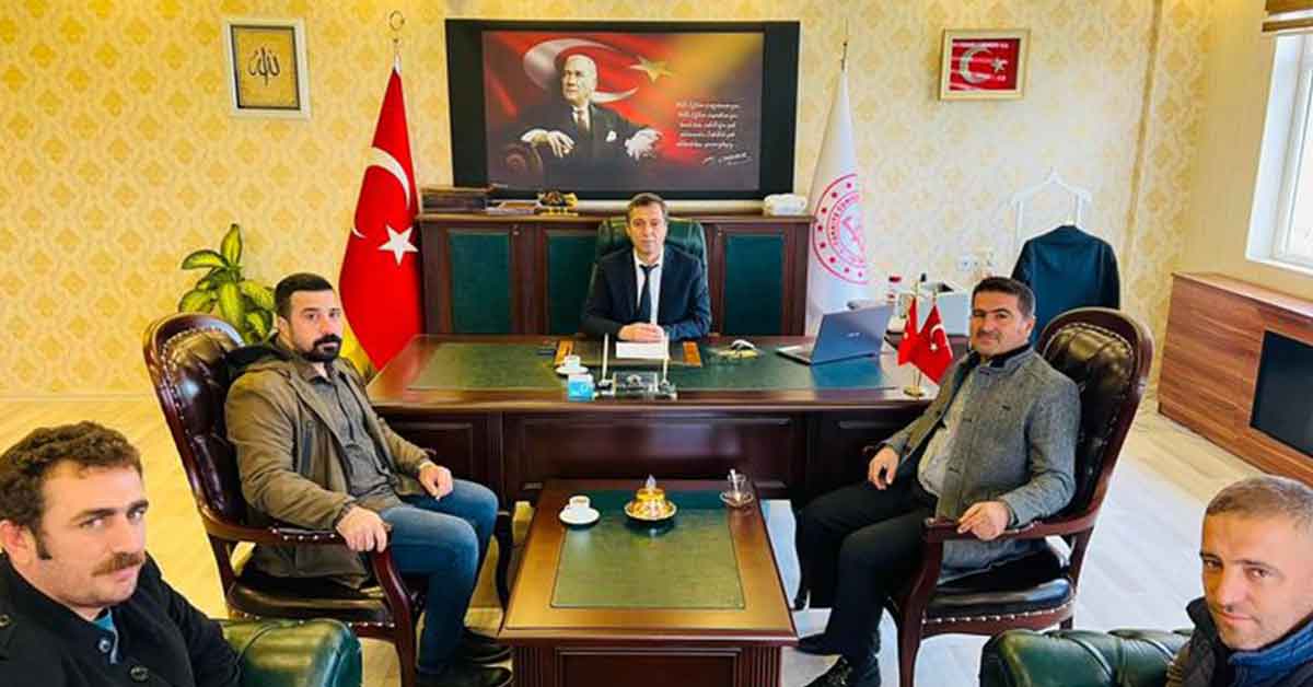 Halfeti HEM, İlçe Milli Eğitimi Ziyaret Etti 1 Halfeti HEM, İlçe Milli Eğitimi Ziyaret Etti