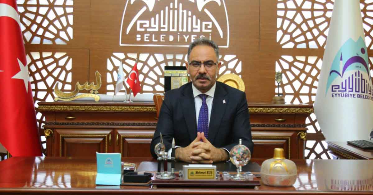 Eyyübiye Belediye Başkanı Mehmet Kuş'tan Yeni Yıl Mesajı